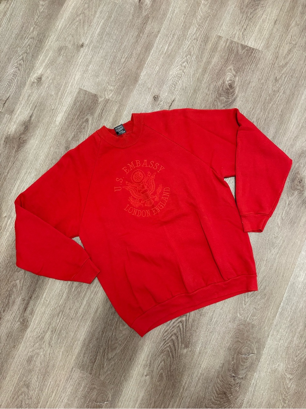 Vintage Screen Stars US Embassy London England Crewneck